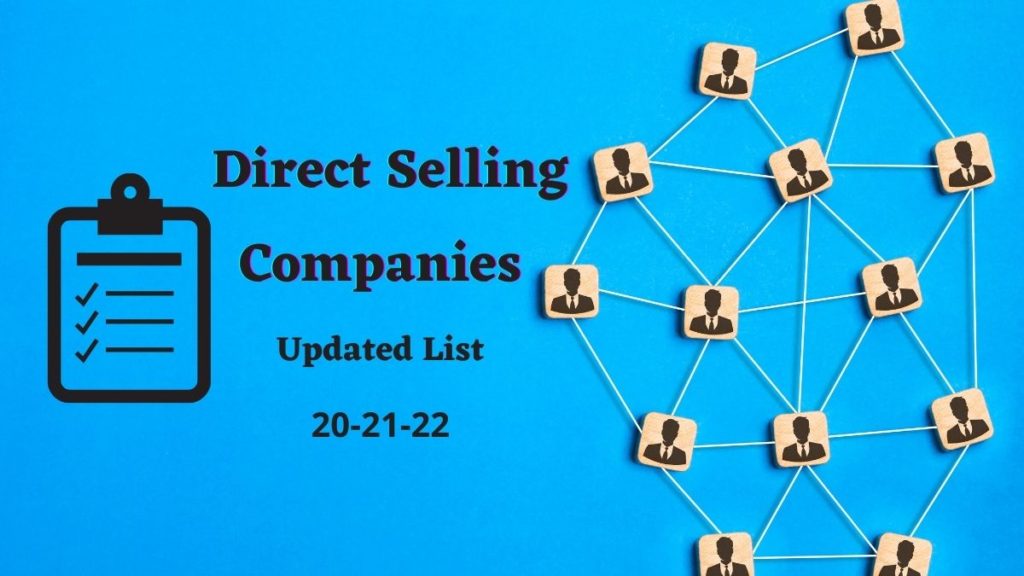 Direct Selling Company List In India